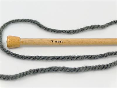 4x100gr. ATLAS Akrilik Gri Kışlık, Düz iplikler, Kalın, 100% Akrilik