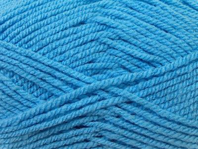 4x100gr. ATLAS Akrilik Açık Mavi Kışlık, Düz iplikler, Kalın, 100% Akrilik