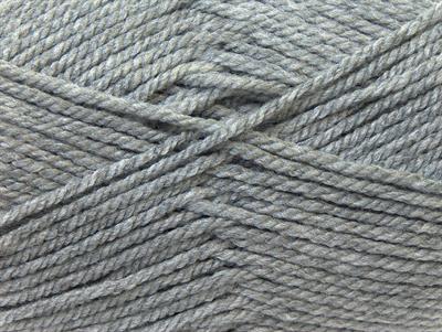 4x100gr. ATLAS Akrilik Açık Gri Kışlık, Düz iplikler, Kalın, 100% Akrilik