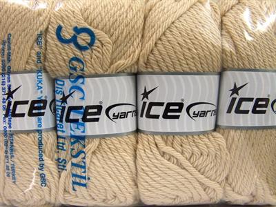 4x100gr. ATLAS SUPERBULKY Akrilik Cafe Latte  Kışlık, Düz iplikler, Çok Kalın, 100% Akrilik