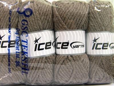 4x100gr. ATLAS SUPERBULKY Akrilik Deve Tüyü Kışlık, Düz iplikler, Çok Kalın, 100% Akrilik