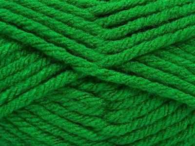 4x100gr. ATLAS SUPERBULKY Akrilik Yeşil Kışlık, Düz iplikler, Çok Kalın, 100% Akrilik