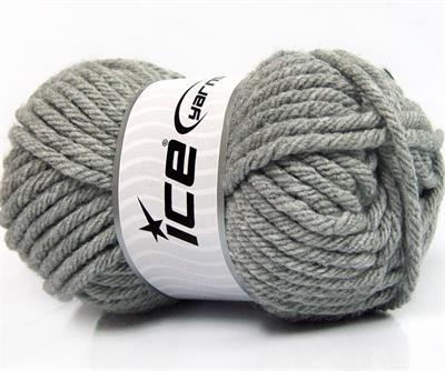 4x100gr. ATLAS SUPERBULKY Akrilik Gri Kışlık, Düz iplikler, Çok Kalın, 100% Akrilik