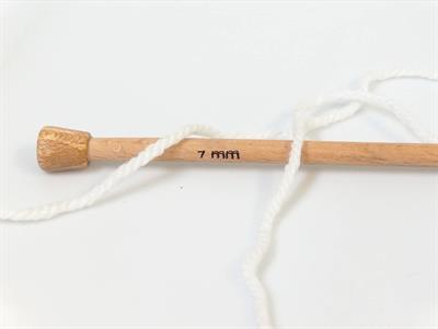 4x100gr. ATLAS Akrilik Beyaz Kışlık, Düz iplikler, Kalın, 100% Akrilik