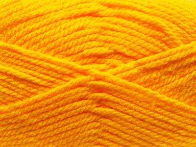 4x100gr. ATLAS Akrilik Sarı Kışlık, Düz iplikler, Kalın, 100% Akrilik