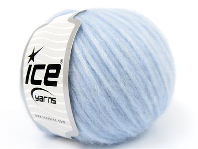 Lot of 4 Skeins Ice Yarns BABY ALPACA AIR (60% Baby Alpaca 15% Superwash Extrafine Merino Wool) Yarn Baby Blue