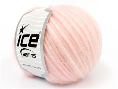 Lot of 4 Skeins Ice Yarns BABY ALPACA AIR (60% Baby Alpaca 15% Superwash Extrafine Merino Wool) Yarn Baby Pink