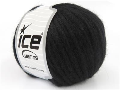 4x50gr. BABY ALPACA AIR Siyah Bebe Alpaka Lüks, Alpaka, Merinos, Kışlık, Yün, Worsted, Zincir