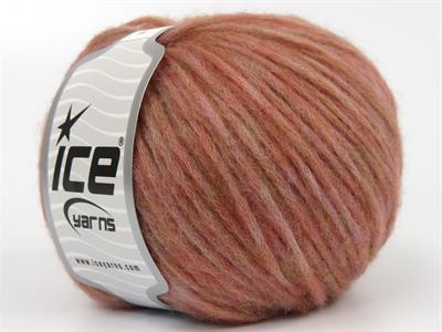 Lot of 4 Skeins Ice Yarns BABY ALPACA AIR (60% Baby Alpaca 15% Superwash Extrafine Merino Wool) Yarn Light Copper