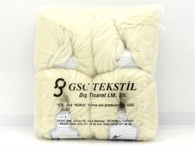 4x50gr. BABY ALPACA AIR Krem Bebe Alpaka Lüks, Alpaka, Merinos, Kışlık, Yün, Worsted, Zincir