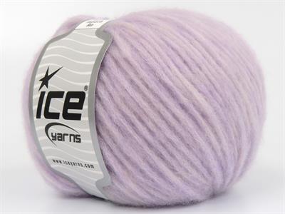 Lot of 4 Skeins Ice Yarns BABY ALPACA AIR (60% Baby Alpaca 15% Superwash Extrafine Merino Wool) Yarn Light Lilac