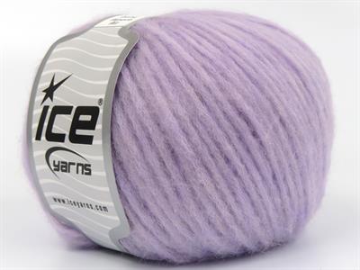 Lot of 4 Skeins Ice Yarns BABY ALPACA AIR (60% Baby Alpaca 15% Superwash Extrafine Merino Wool) Yarn Lilac
