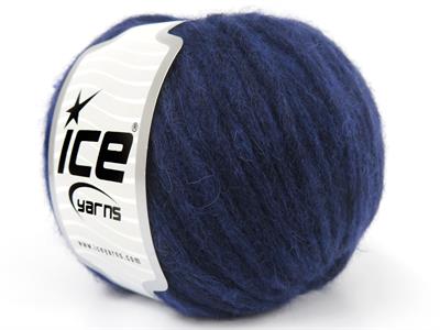 Lot of 4 Skeins Ice Yarns BABY ALPACA AIR (60% Baby Alpaca 15% Superwash Extrafine Merino Wool) Yarn Navy