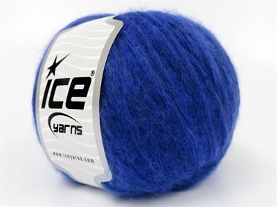 Lot of 4 Skeins Ice Yarns BABY ALPACA AIR (60% Baby Alpaca 15% Superwash Extrafine Merino Wool) Yarn Saxe Blue