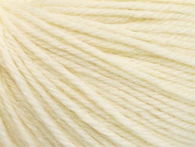 Lot of 4 Skeins Ice Yarns BABY ALPACA (55% Baby Alpaca 45% Superwash Extrafine Merino Wool) Yarn Cream