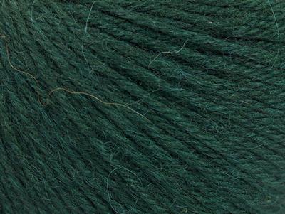Lot of 4 Skeins Ice Yarns BABY ALPACA (45% Superwash Extrafine Merino Wool) Yarn Dark Green