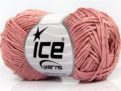 8x50gr. BABY BAMBOO Akrilik, Bambu Gül pembe Bebe, Yazlık İplikler, Bambu