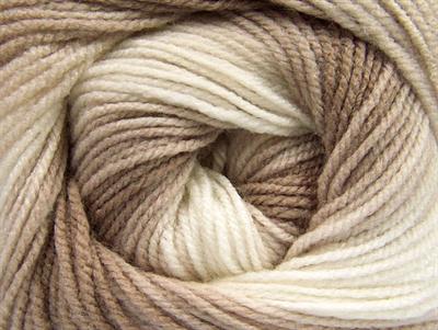 Lot of 4 x 100gr Skeins Ice Yarns BABY BATIK Yarn Camel Beige Cream