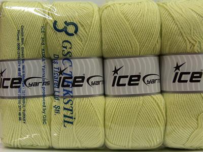 4x100gr. BABY BIO  Limon Yeşili Kışlık, Bebe, 100% Akrilik , Anti-Bakteriyel