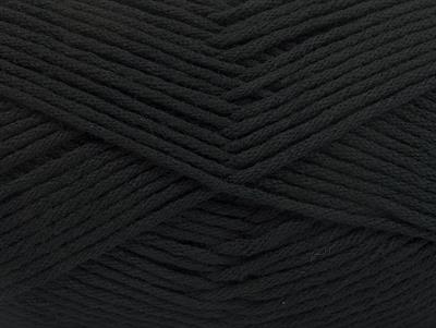 Lot of 3 x 100gr Skeins Ice Yarns BABY COMFORT Hand Knitting Yarn Black