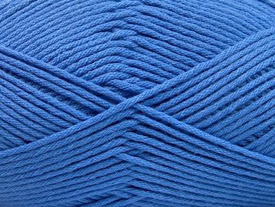 Lot of 3 x 100gr Skeins Ice Yarns BABY COMFORT Hand Knitting Yarn Blue