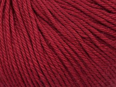 Lot of 8 Skeins Ice Yarns BABY COTTON (100% Giza Cotton) Yarn Burgundy