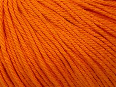 Lot of 8 Skeins Ice Yarns BABY COTTON (100% Giza Cotton) Yarn Orange