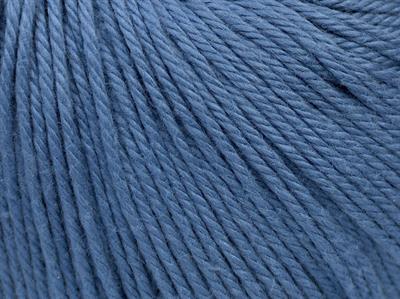 Lot of 8 Skeins Ice Yarns BABY COTTON (100% Giza Cotton) Yarn Oil Blue