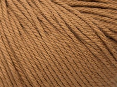 Lot of 8 Skeins Ice Yarns BABY COTTON (100% Giza Cotton) Yarn Light Brown