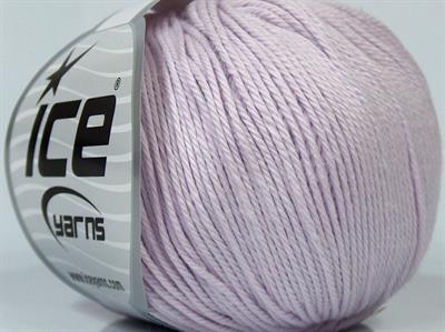 Lot of 8 Skeins Ice Yarns BABY COTTON (100% Giza Cotton) Yarn Light Lilac
