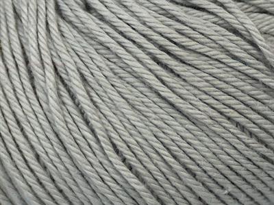 Lot of 8 Skeins Ice Yarns BABY COTTON (100% Giza Cotton) Yarn Light Grey