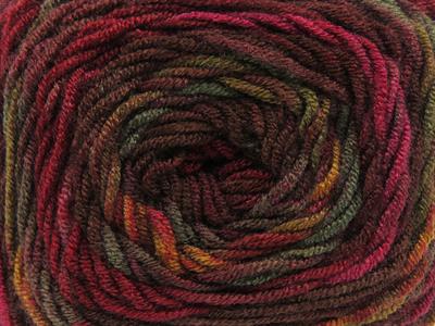 3x100gr. BABY DREAM BATIK  Pembe, Altın, Bordo Tonları, Haki Tonları Bebe, Batik Desenli, Worsted, 100% Akrilik , Akrilik