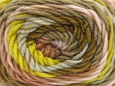 3x100gr. BABY DREAM BATIK  Pembe, Gri, Altın Bebe, Batik Desenli, Worsted, 100% Akrilik , Akrilik