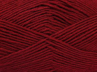 4x100gr. BABY DREAM  Bordo Kışlık, Düz iplikler, Worsted, 100% Akrilik , Anti-Pilling