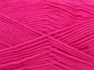 4x100gr. BABY DREAM  Şeker pembe Kışlık, Düz iplikler, Worsted, 100% Akrilik , Anti-Pilling
