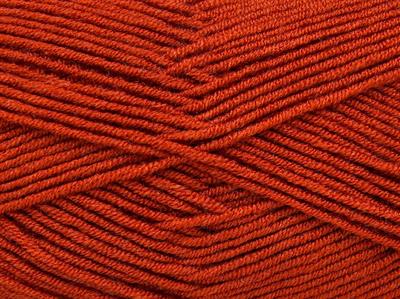 4x100gr. BABY DREAM  Bakır Kışlık, Düz iplikler, Worsted, 100% Akrilik , Anti-Pilling