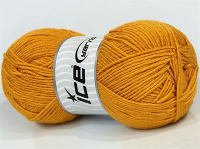 4x100gr. BABY DREAM  Altın Kışlık, Düz iplikler, Worsted, 100% Akrilik , Anti-Pilling