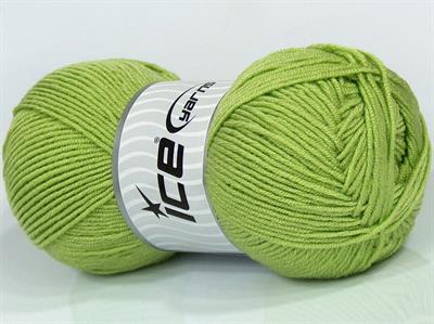 4x100gr. BABY DREAM  Açık Yeşil Kışlık, Düz iplikler, Worsted, 100% Akrilik , Anti-Pilling