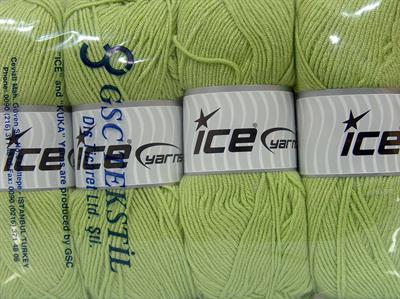 4x100gr. BABY DREAM  Açık Yeşil Kışlık, Düz iplikler, Worsted, 100% Akrilik , Anti-Pilling