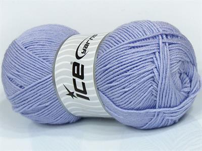 4x100gr. BABY DREAM  Leylak Kışlık, Düz iplikler, Worsted, 100% Akrilik , Anti-Pilling