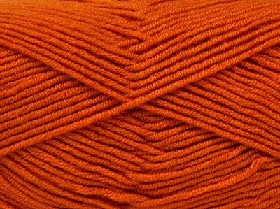 4x100gr. BABY DREAM  Turuncu Kışlık, Düz iplikler, Worsted, 100% Akrilik , Anti-Pilling
