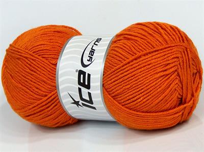 4x100gr. BABY DREAM  Turuncu Kışlık, Düz iplikler, Worsted, 100% Akrilik , Anti-Pilling