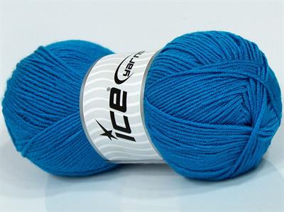 4x100gr. BABY DREAM  Turkuaz Kışlık, Düz iplikler, Worsted, 100% Akrilik , Anti-Pilling