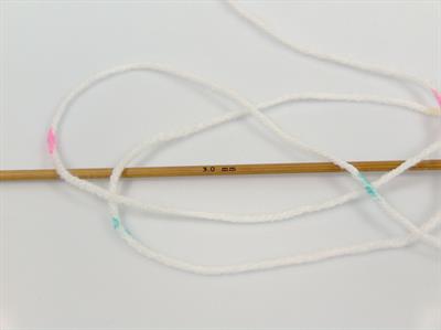 Lot of 4 x 100gr Skeins Ice Yarns BABY LOLLIPOP Yarn White Turquoise Pink Green