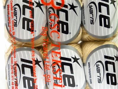 6x50gr. BABY MERINO DK Akrilik, Merino Yün Krem Merinos, Kışlık, Bebe, Yün