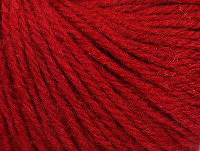 6x50gr. BABY MERINO DK Akrilik, Merino Yün Koyu kırmızı Merinos, Kışlık, Bebe, Yün