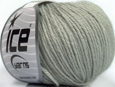 6x50gr. BABY MERINO DK Akrilik, Merino Yün Açık Gri Merinos, Kışlık, Bebe, Yün
