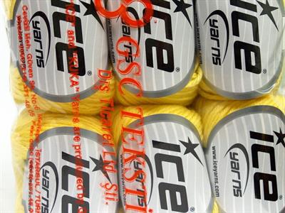 6x50gr. BABY MERINO DK Akrilik, Merino Yün Açık Sarı Merinos, Kışlık, Bebe, Yün