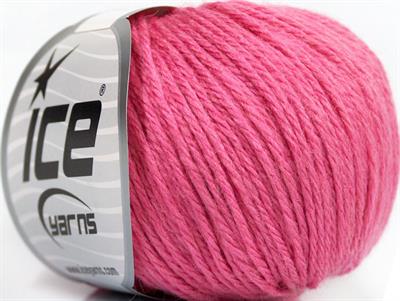 6x50gr. BABY MERINO DK Akrilik, Merino Yün Gül pembe Merinos, Kışlık, Bebe, Yün