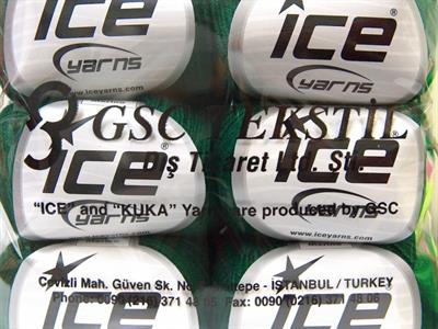 6x50gr. BABY MERINO Akrilik, Merino Yün Yeşil Merinos, Kışlık, Bebe, Yün